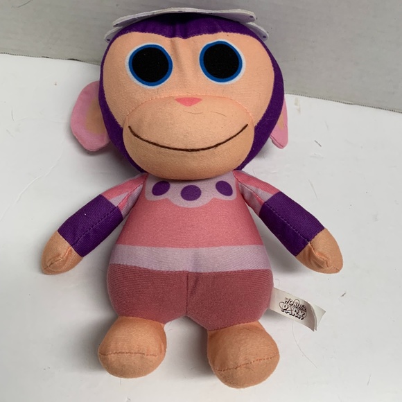 Wonder Park Plush Monkey Chimp Purple Pink 2019 11 in Tall Princess Stuffed Doll - Picture 1 of 5